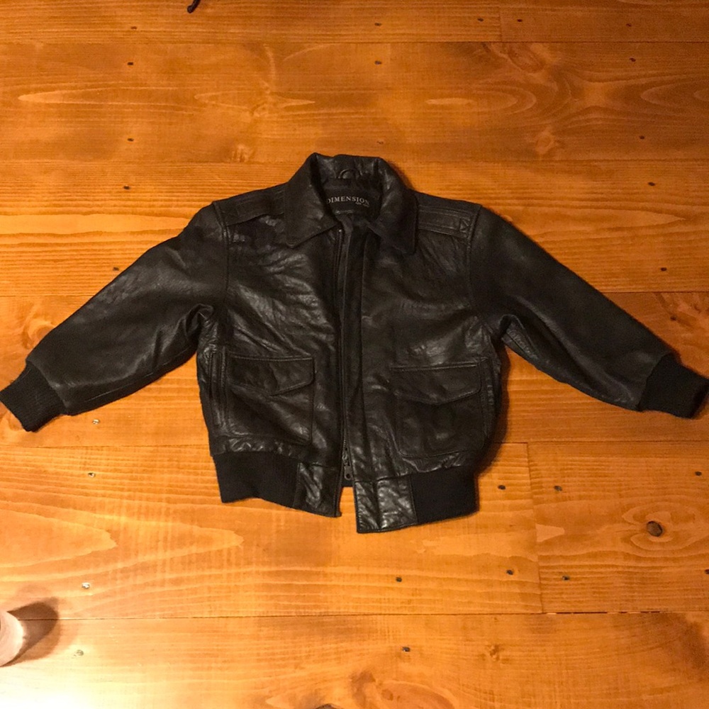 Boy's Leather Jacket